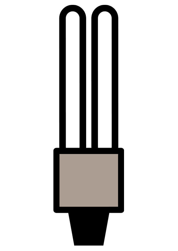 Coloriage ampoule A  faible A©nergie